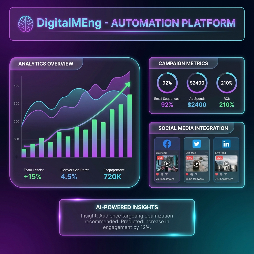 DigitalMEng Dashboard